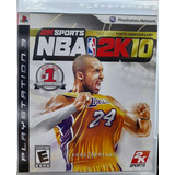 Juego Físico Ps3 Nba 2k10 Thenth Aniversary Kobe 24 Bryant