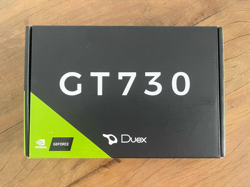 Placa De Vídeo Geforce Duex Gt730 4gb 128bites Ddr3