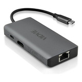 Multipuerto 6 In 1 Vidvie / Adaptador Usb-c 6 En 1 A Hdmi 4k