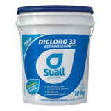 Clorador Dicloro Estabilizado 3x1 Suall Para Piscina 10kg