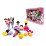 Kit Infantil Sorveteria Confeitaria Doceria Cupcake Velcro