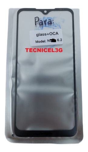 Visor De Tactil Mica Talco Para Nokia 6.2 Cristal Vidrio
