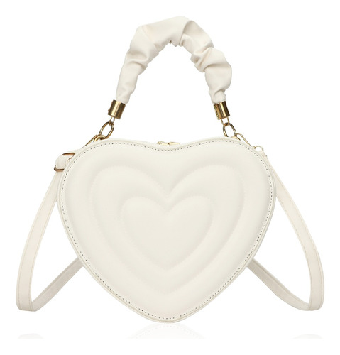 Bolso De Forma De Corazón De Mano Bandolera Moda Para Mujer