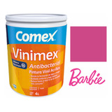 Galón Vinimex Comex Rosa Barbie Para Recamara 4lts