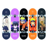 Skate Anime Naruto Montado Amador Completo Pronto Para Andar