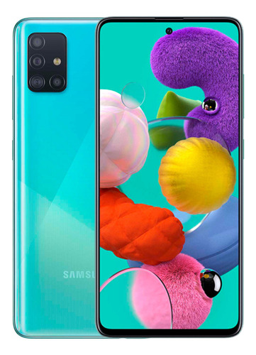 Galaxy A51 128gb Celeste - Reacondicionado