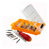 Kit Destornillador Allen Torx Reparacion Celulares Estuche