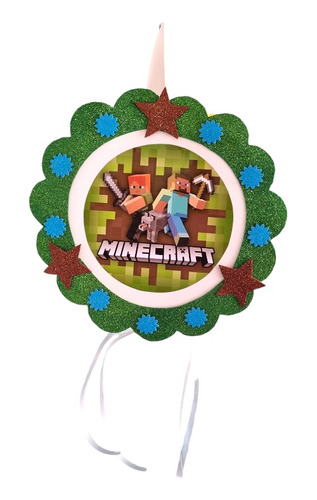 Piñata Minecraft 