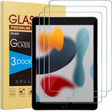 3 Piezas Mica Cristal Templado Para iPad 7 8 9 10.2 Pulgadas