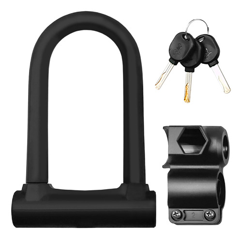 Soporte De Candado Bike Lock U Duty Para Bicicleta, Montaje