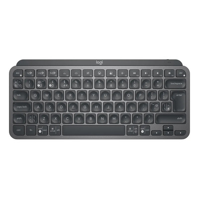 Teclado Logitech Master Series QWERTY español color grafito con luz blanca | Envío gratis