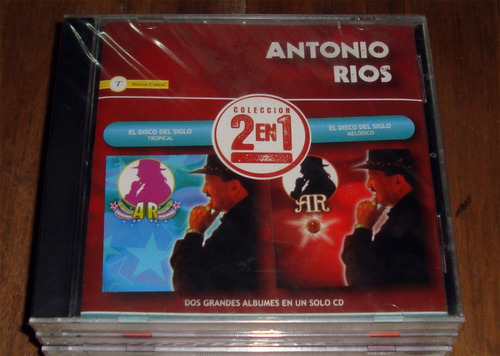 Antonio Rios Dos En Uno El Disco Del Siglo Cd Sellado Kktus