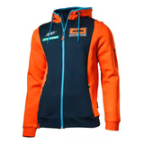 Campera Hoodie Moto Ktm Team Zip Oficial