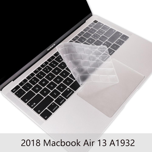 Protector Teclado Macbook Air 13 2018 A1932 Inglés