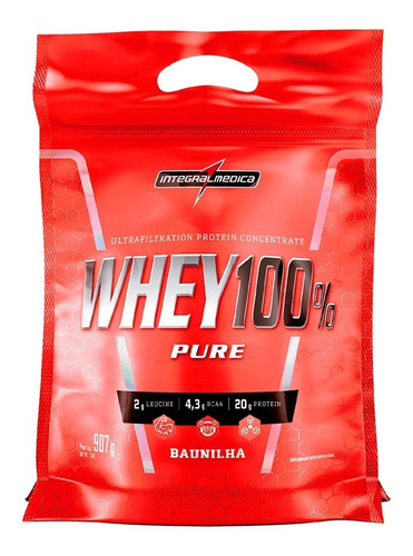 Whey 100% Pure - 907g - Integral Medica 