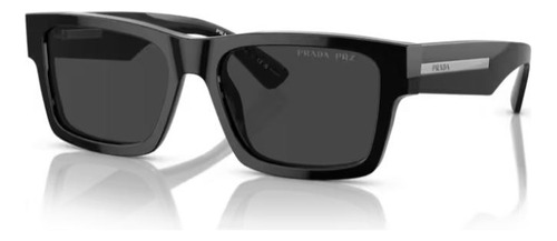 Lentes Solar Prada Pr25zs 1ab08g Negro Polarizado Original