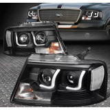 Par Faros Led Y Lupa Ford F150 Lobo 2004 2005 2006 2007 2008