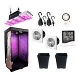 Kit Super Completo Indoor Carpa 100x100 Led Growtech 400w