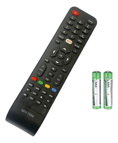 Controle Remoto Para Philco Smart Tv 3d 32 39 40 42 43 49 50