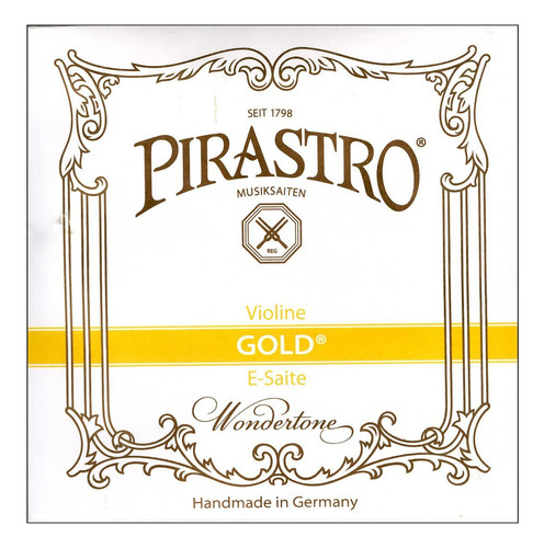 Pirastro Gold 315121 Cuerda Suelta Violin Mi Primera Bola