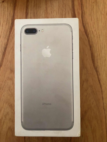 Caja Vacía iPhone 7 Plus Silver 128 Gb