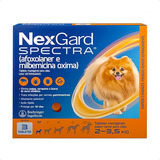 Nexgard Spectra Para Cães 2 A 3,5kg Antipulga - 3 Tabletes