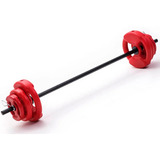 Kit Body Pump Barra Lisa + 17 Kg Discos + 2 Topes Envios