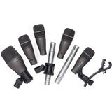 Set De Microfonos Bateria Samson Dk707 7 Microfonos Soportes