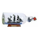 Modelo De Barco Hampton Nautical Black Pearl En Botella De V