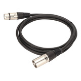 Cable Xlr A Micrófono Hembra, 4,9 Pies, Listo Para Conectar