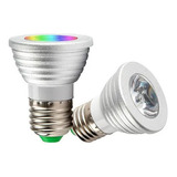 Lampada Led Colorida Croica Rgb Controle Remoto Cromoterapia