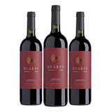 Vino Tinto Huarpe Gualtallary Terroir Bebida Premium X3