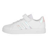 Zapatilla adidas Grand Court 2.0 Joven  White/iridescent