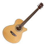 Guitarra Electroacústica Washburn Ea15n Natural La Plata