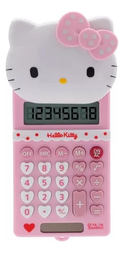 Calculadora Hello Kitty Funciones Estándar Escuela Oficina