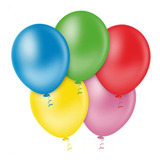 Bexiga Balão Festa Decoração Número 9 Pacote Com 50 Unidades