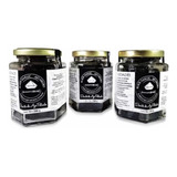 Ajo Negro Organico Pelado 3 Frascos De 200 G