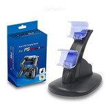 Base Soporte Cargador 2 Joystick Doble Ps4 Slim Y Pro Premiu