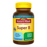 Nature Made Super Complejo B Energia 60 Softgels Vitamina B Sabor N/a
