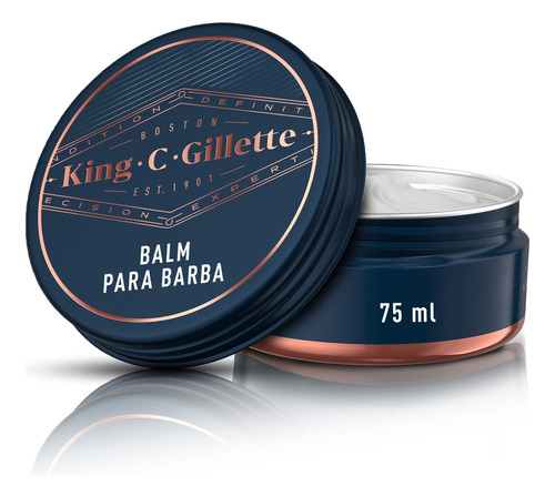 King C. Gillette Bálsamo Para Barba 75ml