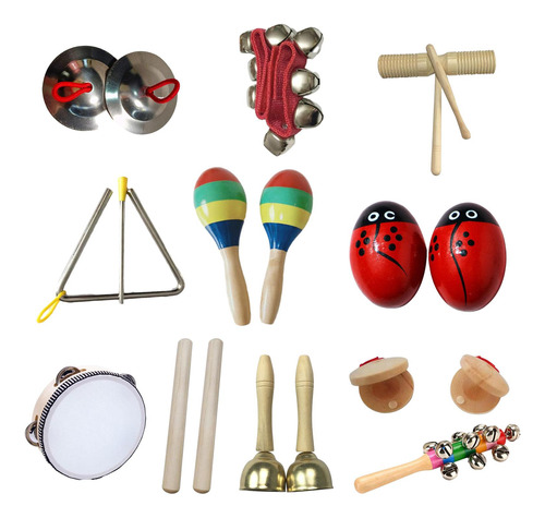 Montessori Música Brinquedo Conjuntos De Percussão