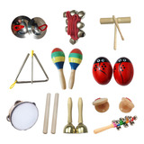 Montessori Música Brinquedo Conjuntos De Percussão
