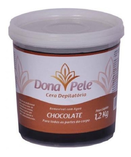 Cera Depilatoria Dona Chocolate 1,2kg