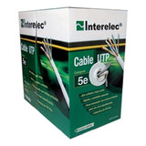Cable Utp Interelec Bobina X305mts