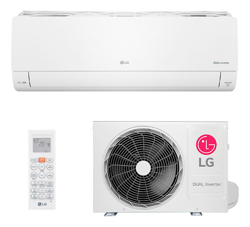 Ar Cond Split Hw Invert LG Dualvoice + Ia 12000btu Frio 220v