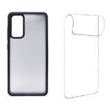 Carcasa Para Samsung S20 Fe Soft Color + Lamina De Hidrogel