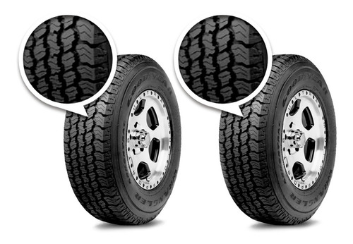 Paquete 2 Llantas Dodge Ramcharger Slt 1999-2001 245/75r16 R