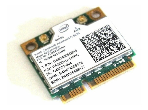 Intel Centrino Advanced-n 6235 6235anhmw G86c0005q810 Dual