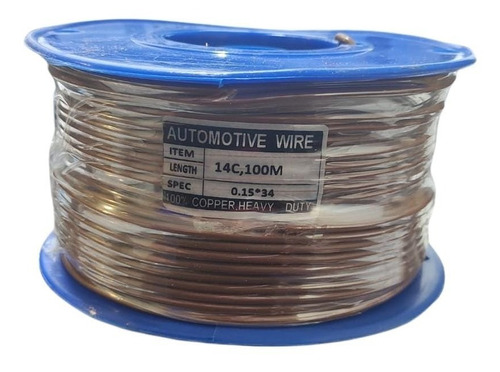 5 Metros De Cable Automotriz 14 Awg