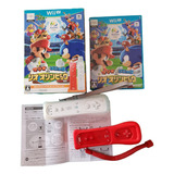 Mario Vs Sonic Edición Exclusiva Japón Con 2 Wii Motion Plus
